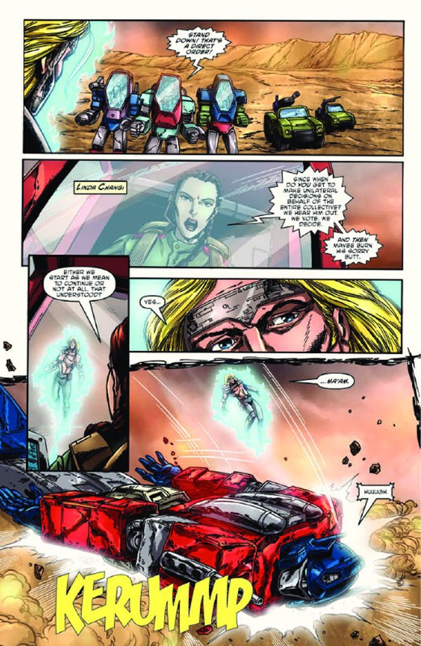 Transformers ReGeneration One Issue 92 Comic Book Preview   CRISIS ON CYBERTRON Image  (5 of 9)